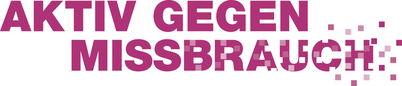 Banner "Aktiv gegen Mißbrauch"