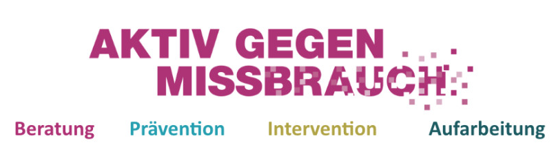 Banner der Aktion Aktiv gegen Missbrauch - Quelle: Fachstelle für den Umgang mit sexualisierter Gewalt in der ELKB