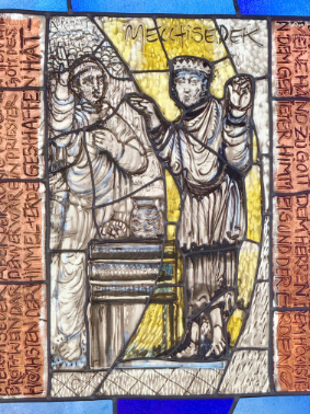 Ausschnitt aus dem Kirchenfenster 2